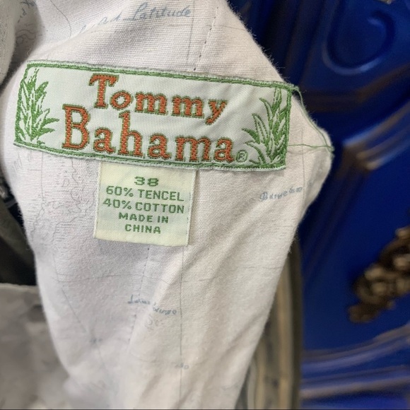 Tommy Bahama Pants Mens 38x31 Green Tencel Slacks - Picture 3 of 3
